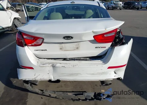 2015 Kia Optima Ex из США, поврежденный, VIN 5XXGN4A72FG400328